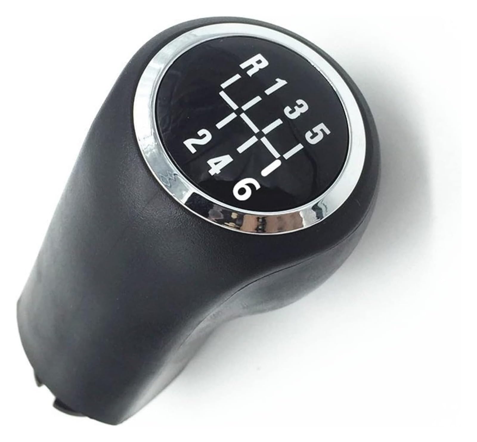 Auto Schaltknüppel Für Vauxhall Corsa D 2006 2007 2008 2009-2013 2014 5 6 Gang Schaltknauf Hebel Stick Boot Abdeckung Rahmen Fall Schaltknäufe(Gear Knob R123456) von FAHBSTR