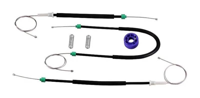 Elektrischer Fensterheber Für VW Für Polo 9n Elektrische Fensterheber 2001-2012 Vorne Links Oder Rechts Auto Fensterheber Reparatur Clips Kit von FAHBSTR