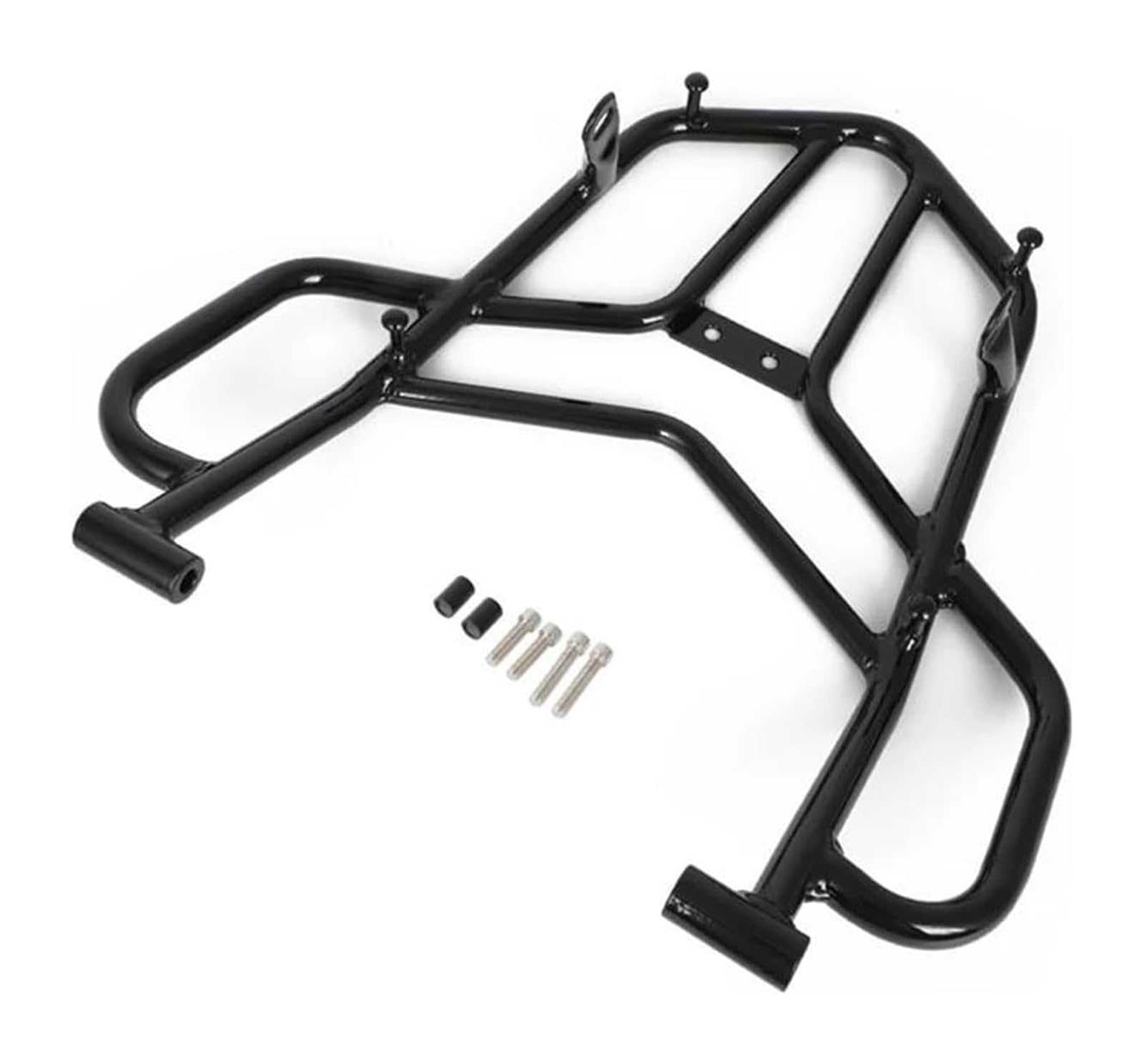 FAHBSTR Motorrad-Gepäckträger Für CRF300L CRF300 Für Rally 2021 2022 2023 Hinten Schwanz Rack Top Box Fall Koffer Träger Bord Motorrad Hinten Sitz Gepäck Rack von FAHBSTR