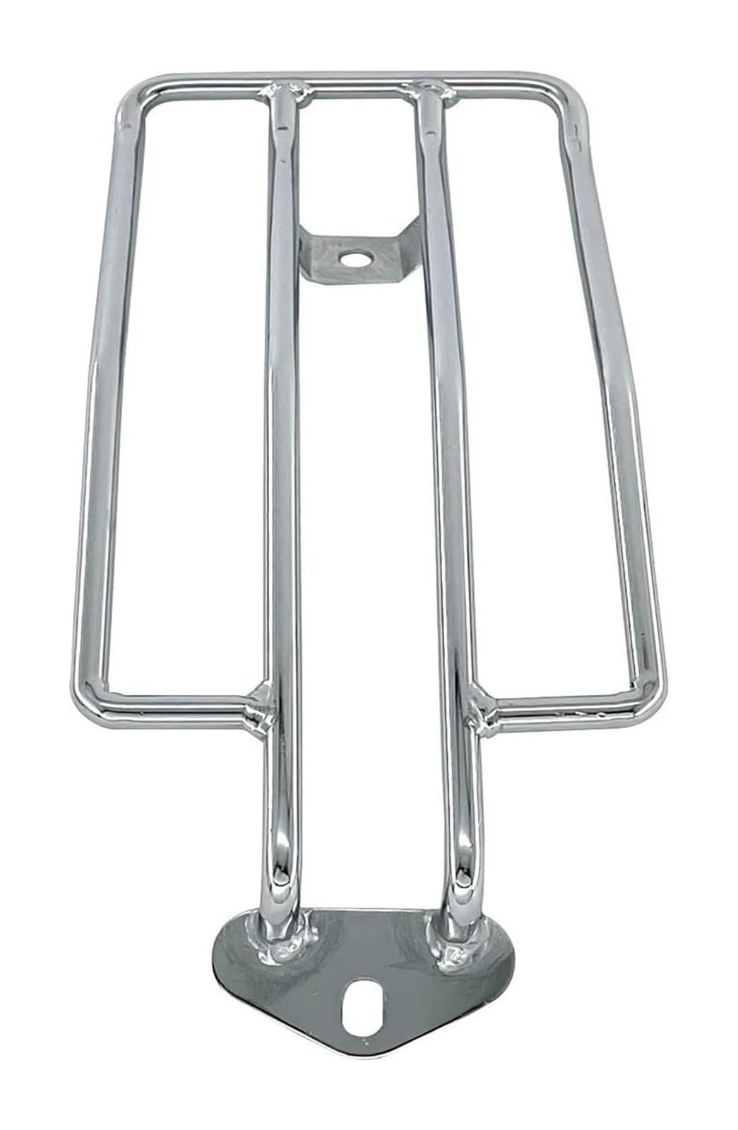 FAHBSTR Motorrad-Gepäckträger Für H&Arley Für SPO&rtster XL 883 1200 1985-2003 Motorrad Hinten Solo Fender Sitz Gepäck Rack Unterstützung Regal(Silber) von FAHBSTR