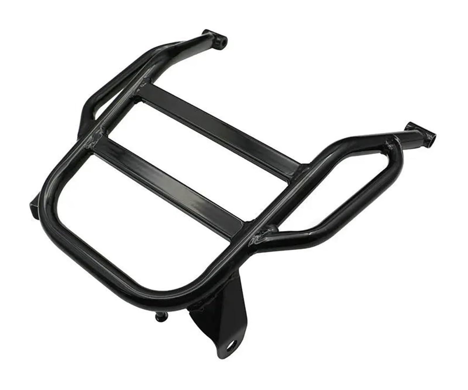 FAHBSTR Motorrad-Gepäckträger Für Suz&uki DR650 DR650SE DR 650 SE 650SE Hinten Rack Sitz Gepäck Motorrad Unterstützung Fracht Regal Satteltasche Halterung Dirt Bike(Schwarz) von FAHBSTR