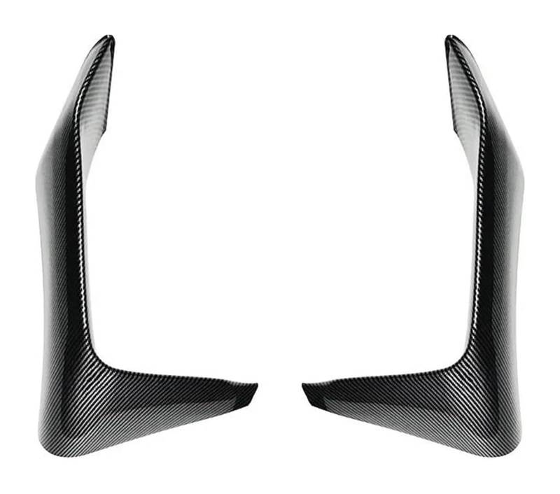 Frontstoßstange Lippe Für B&MW 3 4 Serie M3 M4 F80 F81 F82 F83 2013-2018 Auto Frontstoßstange Lip Spoiler Splitter Stoßstange Canard Lip Splitter Body Kit(Carbon Look E) von FAHBSTR