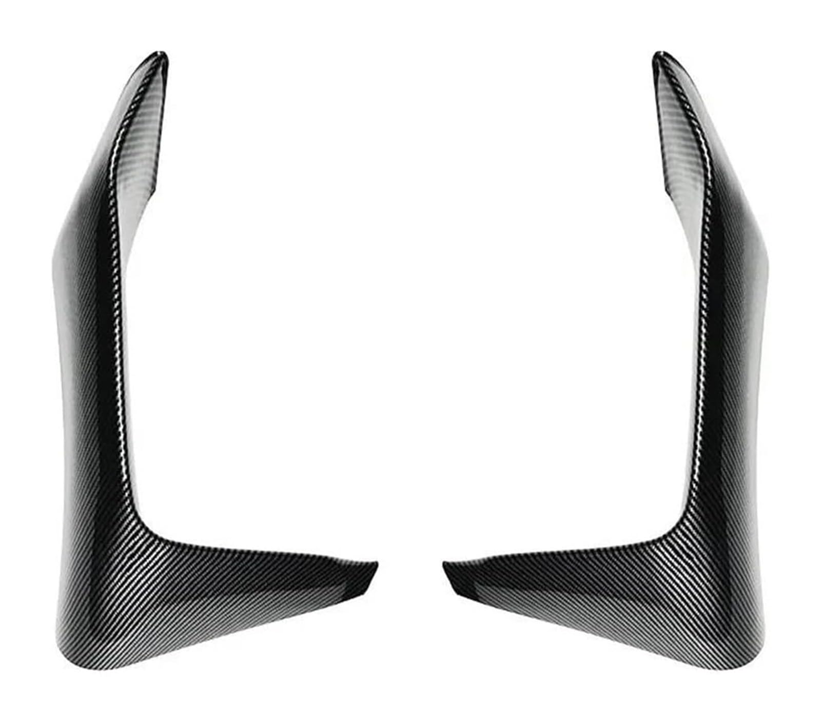 Frontstoßstange Lippe Für B&MW 3 4 Serie M3 M4 F80 F81 F82 F83 2013-2018 Auto Frontstoßstange Lip Spoiler Splitter Stoßstange Canard Lip Splitter Body Kit(Carbon Look E) von FAHBSTR