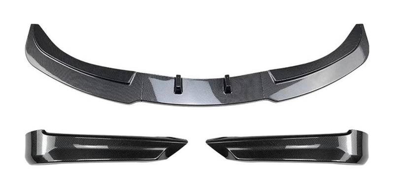 Frontstoßstange Lippe Für B&MW 3er E90 E91 320i 325i 330i 2005–2008 Frontstoßstange Lippe Spoiler Diffusor Splitter Body Kit Schürzen Abdeckung Schutz(1 Set Carbon Look) von FAHBSTR