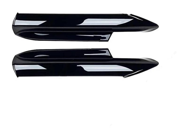 Frontstoßstange Lippe Für B&MW 3er E90 E91 320i 330i MTech 2005–2012 Air Vent Intake Spoiler 2 Stück Frontstoßstange Seitensplitter-Abdeckungslippe(Gloss Black 05-08) von FAHBSTR