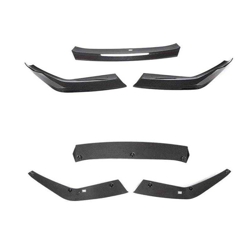 Frontstoßstange Lippe Für B&MW 5 Series F90 M5 Limousine Für LCI 2020 2021 Frontlippenspoiler Splitter Schürze Auto Vorderstoßstange Lip Chin Spoiler von FAHBSTR