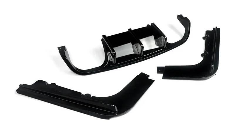 Frontstoßstange Lippe Für B&MW E92 Coupe E93 Cabrio M3 2008–2013 Magickit Heckstoßstange Lippenspoiler Diffusor Frontspoiler Auto Frontstoßstange Splitter(Glossly black) von FAHBSTR