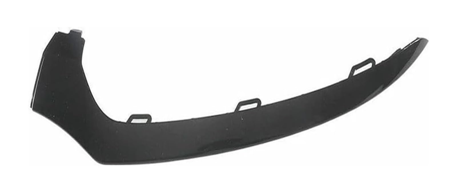 Frontstoßstange Lippe Für B&enz Klasse C W205 2014–2018 Frontstoßstange Unterlippe Zierleiste Chrome Body Kit Splitter Spoiler Auto Frontspoiler(Glossy Black Right) von FAHBSTR