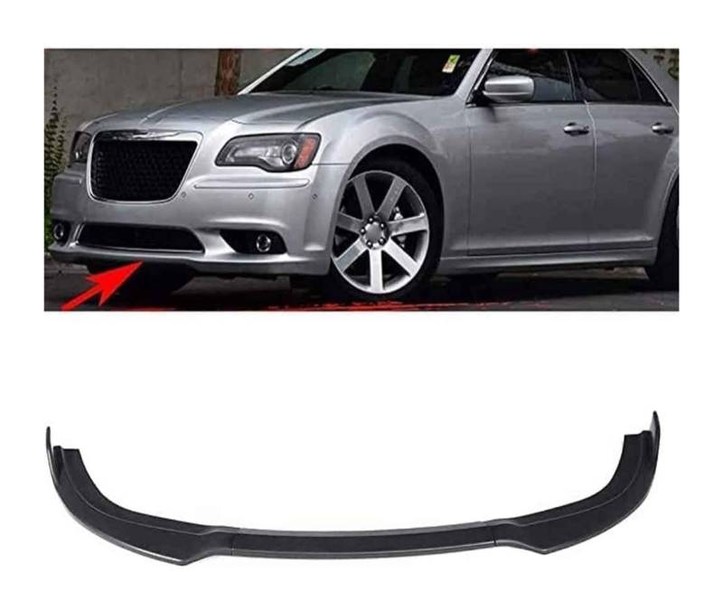 Frontstoßstange Lippe Für Chrysler 300 Srt8 CS Basis 2012-2014 Frontschürze Lippe Kinn Spoiler Carbon Look Front Diffusor Diffusor Auto Front Spoiler von FAHBSTR