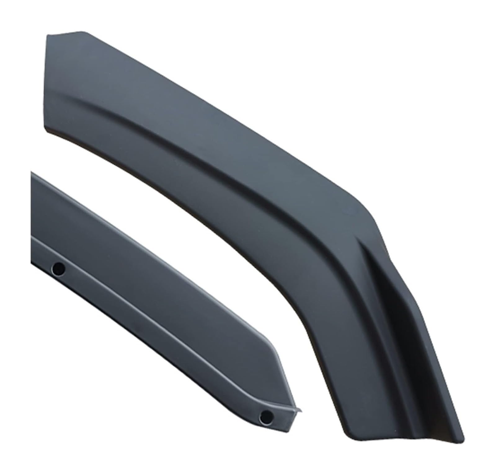 Frontstoßstange Lippe Für Hyundai Für Elantra 2012-2015 Frontschürze Spoiler Schutz Platte Lip Body Kit Oberfläche Kinn Schaufel Auto Hinten Spoiler(All Matte Black) von FAHBSTR