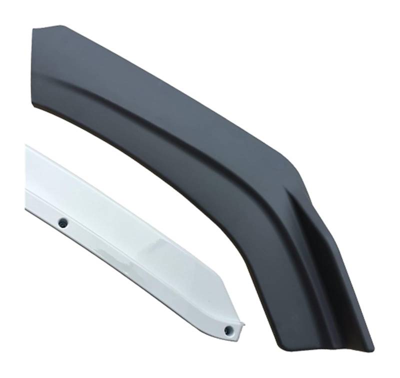 Frontstoßstange Lippe Für Hyundai Für Elantra 2012-2015 Frontschürze Spoiler Schutz Platte Lip Body Kit Oberfläche Kinn Schaufel Auto Hinten Spoiler(Matte Black-white) von FAHBSTR