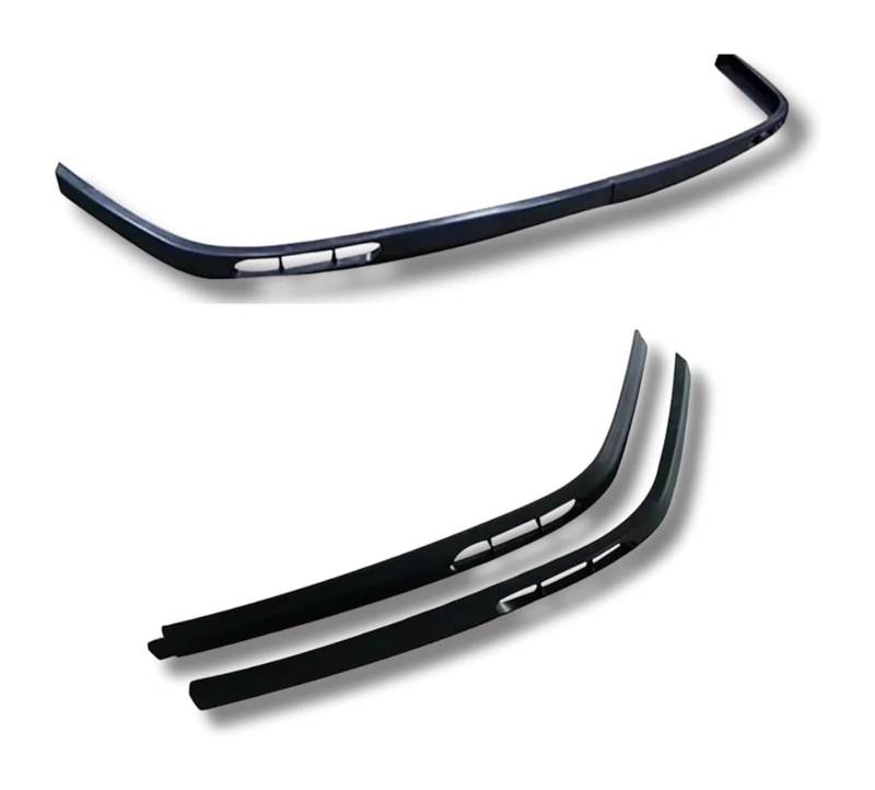 Frontstoßstange Lippe Für M&EGANE 3 Körper Spoiler Splitter Diffusor Klappe Sport Stoßstange Außen Frontschürze Lippe Vorne Spoiler Auto Front Stoßstange Splitter(Model 2) von FAHBSTR