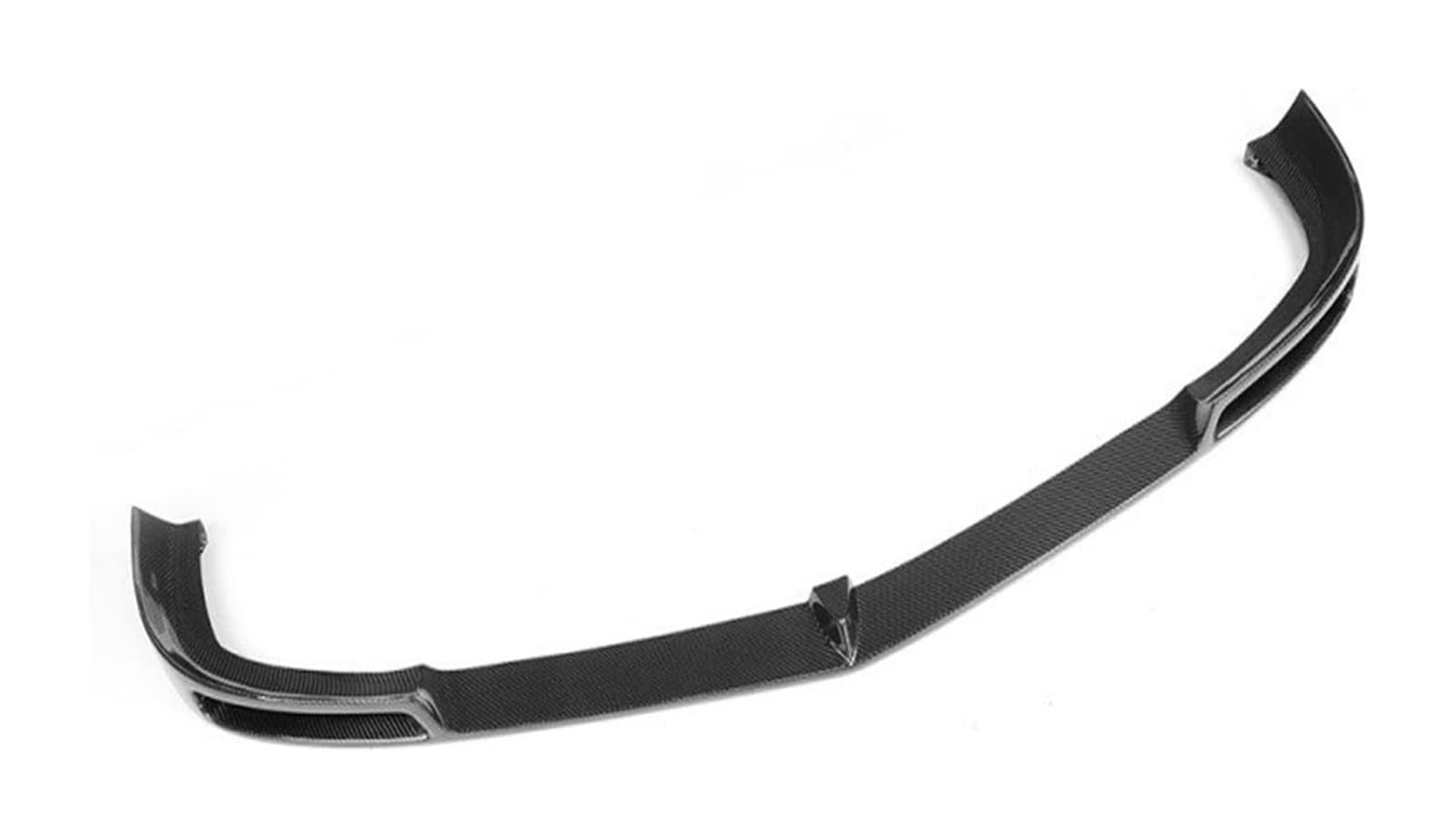 Frontstoßstange Lippe Für M&ercedes Für B&enz W204 C204 C63 Für AMG C Klasse 2012-2014 Frontstoßstange Lippenspoiler Vordere Stoßstange Lippe Kinnschürze FRP Heckspoiler(Carbon Fiber) von FAHBSTR