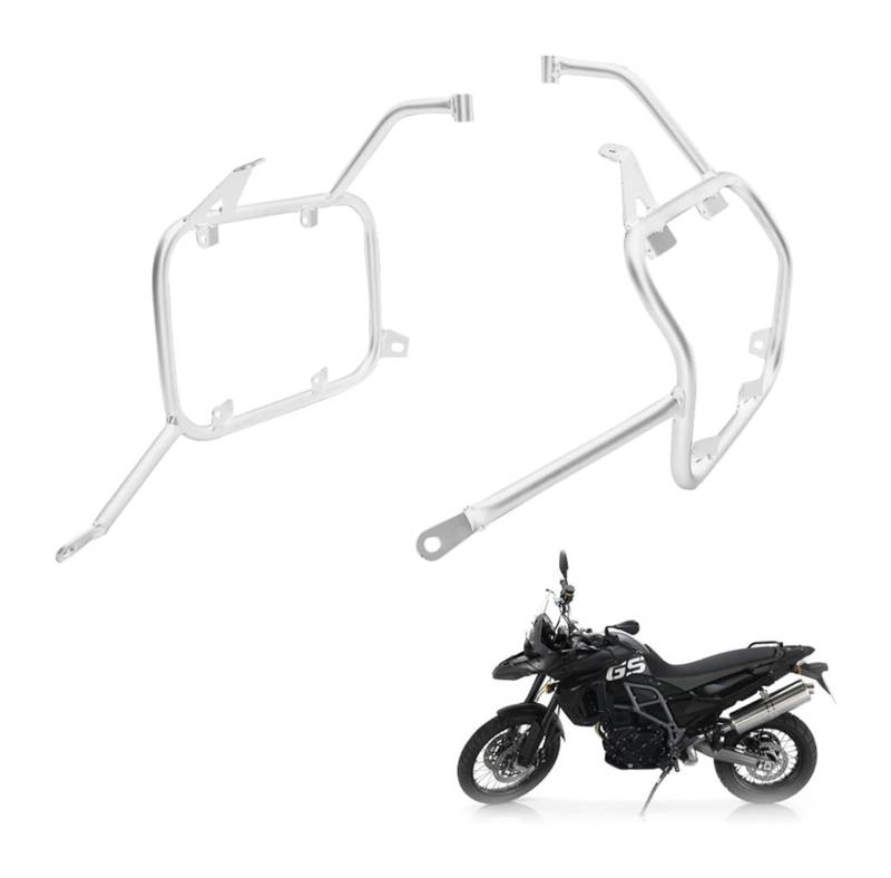 Motorrad-Gepäckträger Für B&MW F800GS F700GS F 800 700 F800 GS 2009-2017 Motorrad Top Box Rack Seite Packtaschen Halterung Gepäck Fall Satteltasche Unterstützung(Panniers Rack B) von FAHBSTR