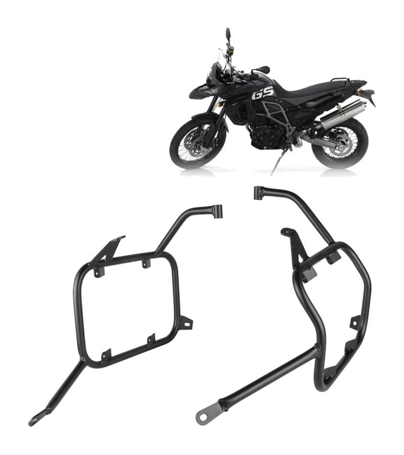 Motorrad-Gepäckträger Für B&MW F800GS F700GS F 800 700 F800 GS 2009-2017 Top Box Rack Seitentaschen Halterung Gepäck Fall Satteltasche Unterstützung Motorrad von FAHBSTR