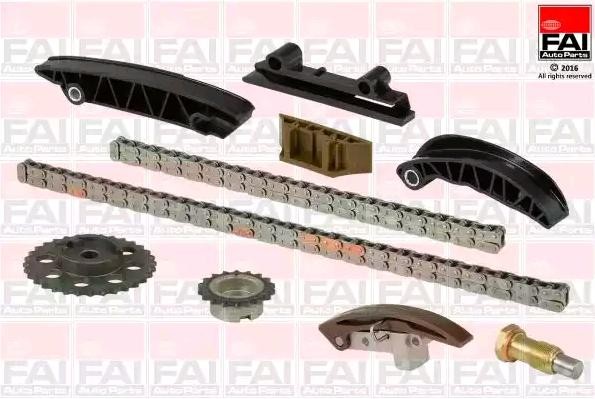 FAI AutoParts Steuerkettensatz VW,AUDI,SEAT TCK209NG 95510546501,95510550300,PAB109503 021109465B,03H109465,1557076,1557942,95510546500,03H109503 von FAI AutoParts