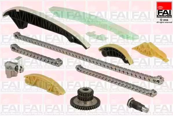 FAI AutoParts Steuerkettensatz VW,AUDI,SKODA TCK212NG 06K115225D,06K109158AM,06K115225 06K109158A,06K109158AF,06K109158BJ,06H109469AN,06H115225L von FAI AutoParts