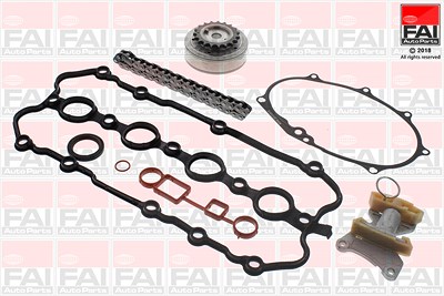 Fai Autoparts Steuerkettensatz [Hersteller-Nr. TCK127VVT] für Audi, Seat, Skoda, VW von FAI AutoParts