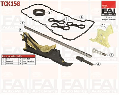 Fai Autoparts Steuerkettensatz [Hersteller-Nr. TCK158] für BMW von FAI AutoParts