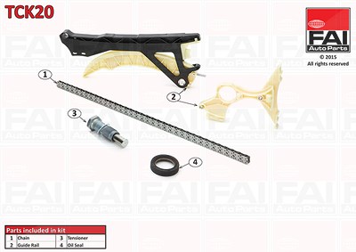 Fai Autoparts Steuerkettensatz [Hersteller-Nr. TCK20] für BMW von FAI AutoParts