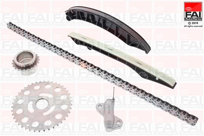 Fai Autoparts Steuerkettensatz [Hersteller-Nr. TCK228NG] für Nissan, Opel, Renault von FAI AutoParts