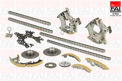 Fai Autoparts Steuerkettensatz [Hersteller-Nr. TCK247] für Audi von FAI AutoParts