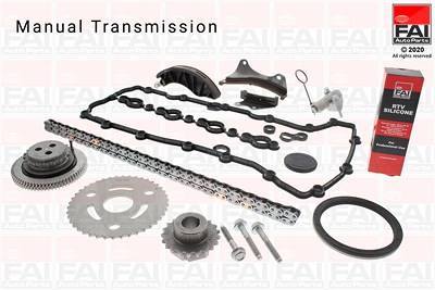 Fai Autoparts Steuerkettensatz [Hersteller-Nr. TCK321] für Chevrolet, Opel, Vauxhall von FAI AutoParts