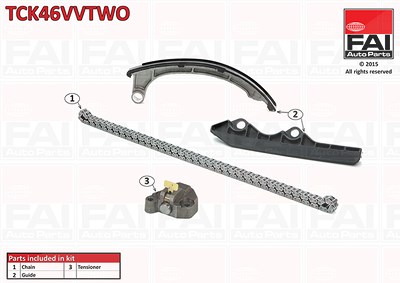 Fai Autoparts Steuerkettensatz [Hersteller-Nr. TCK46VVTWO] für Nissan von FAI AutoParts