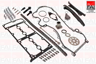 Fai Autoparts Steuerkettensatz [Hersteller-Nr. VTCK6C] für Alfa Romeo, Chevrolet, Citroën, Fiat, Ford, Lancia, Opel, Peugeot, Suzuki von FAI AutoParts