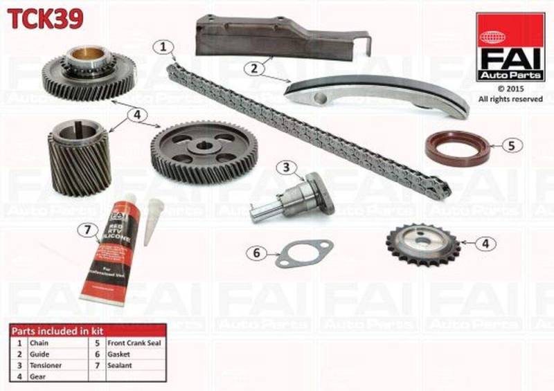 Fai Autoparts TCK39 - Steuerkettensatz von FAI AutoParts