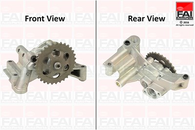 Fai Autoparts Ölpumpe [Hersteller-Nr. OP328] für Audi, Ford, Seat, Skoda, VW von FAI AutoParts