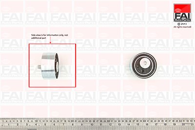 Fai Autoparts Spannrolle, Zahnriemen [Hersteller-Nr. T9496] von FAI AutoParts