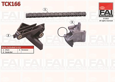 Fai Autoparts Steuerkettensatz [Hersteller-Nr. TCK166] für BMW von FAI AutoParts