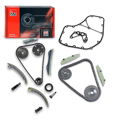 Fai Autoparts Steuerkettensatz [Hersteller-Nr. TCK194C] für Citroën, Fiat, Iveco, Peugeot von FAI AutoParts