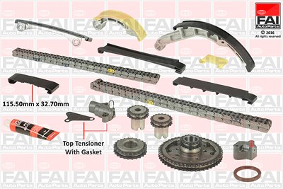 Fai Autoparts Steuerkettensatz [Hersteller-Nr. TCK42-06] für Nissan von FAI AutoParts