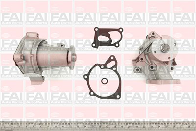 Fai Autoparts Wasserpumpe [Hersteller-Nr. WP6202] für Galloper, Hyundai, Kia, Mitsubishi von FAI AutoParts