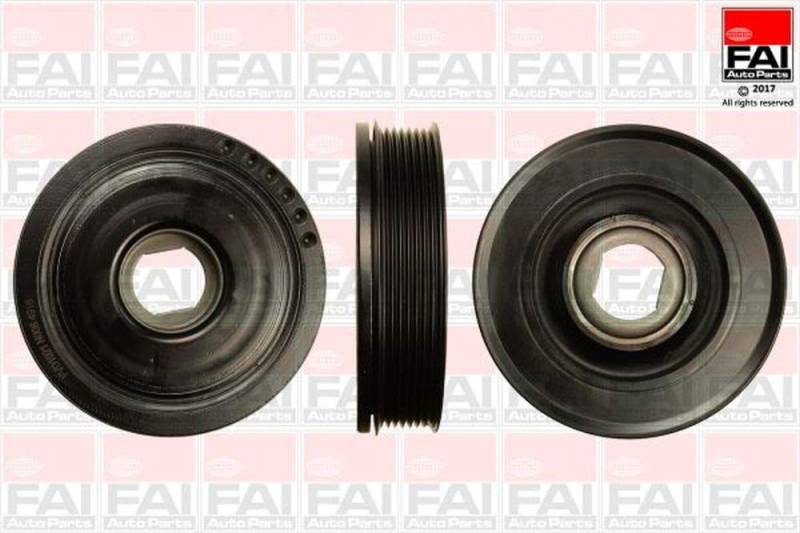 FAI AutoParts Riemenscheibe Kurbelwelle FVD1021 39,50mm 37,2mm 156,5mm von FAI Autoparts