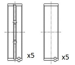 Kurbelwellenlager FAI Autoparts BM1011-025 von FAI Autoparts