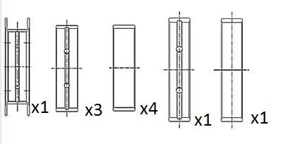 Kurbelwellenlager FAI Autoparts BM1020-025 von FAI Autoparts