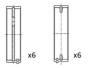 Kurbelwellenlager FAI Autoparts BM1062-025 von FAI Autoparts