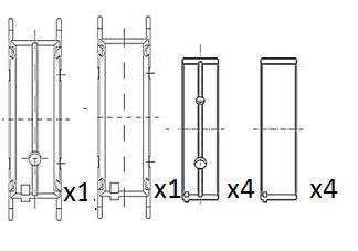 Kurbelwellenlager FAI Autoparts BM1068-025 von FAI Autoparts