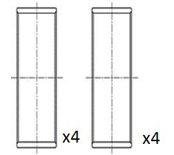 Pleuellager FAI Autoparts BB2040-STD von FAI Autoparts