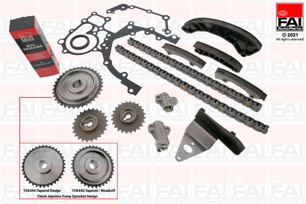 Steuerkettensatz FAI Autoparts TCK445 von FAI Autoparts