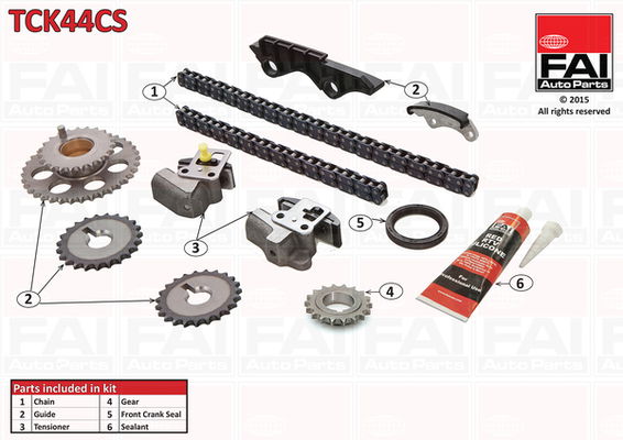 Steuerkettensatz FAI Autoparts TCK44CS von FAI Autoparts