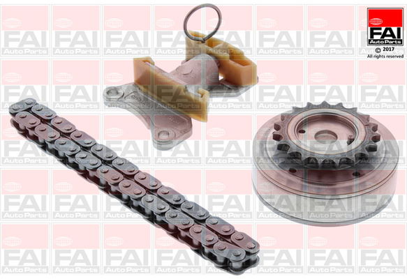 Steuerkettensatz Zylinderkopf FAI Autoparts TCK124VVT von FAI Autoparts