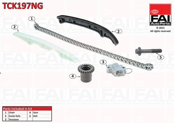 Steuerkettensatz oben FAI Autoparts TCK197NG von FAI Autoparts