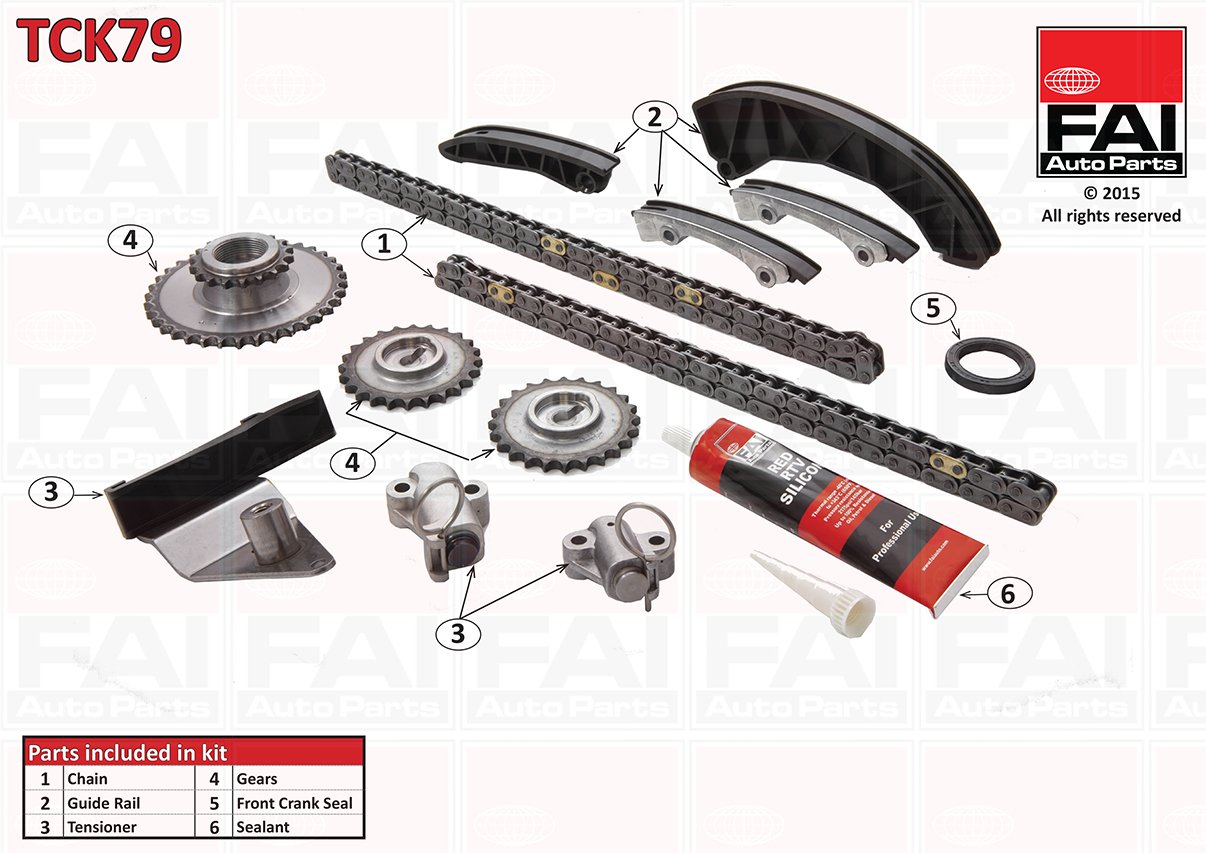 TCK79 FAI TIMING CHAIN KIT OE QUALITY von FAI Autoparts