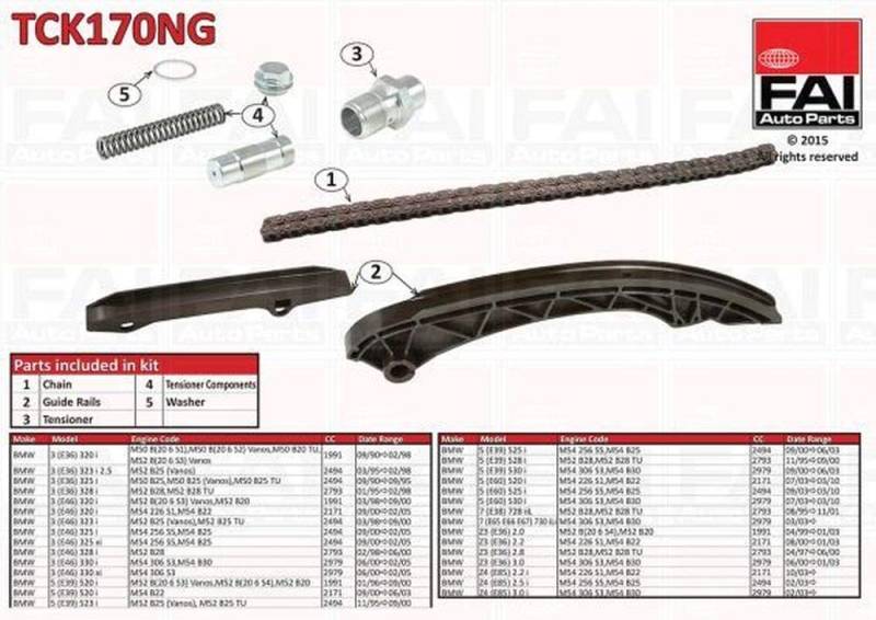 Tck170Ng Fai Timing Chain Kit Oe Quality von FAI Autoparts