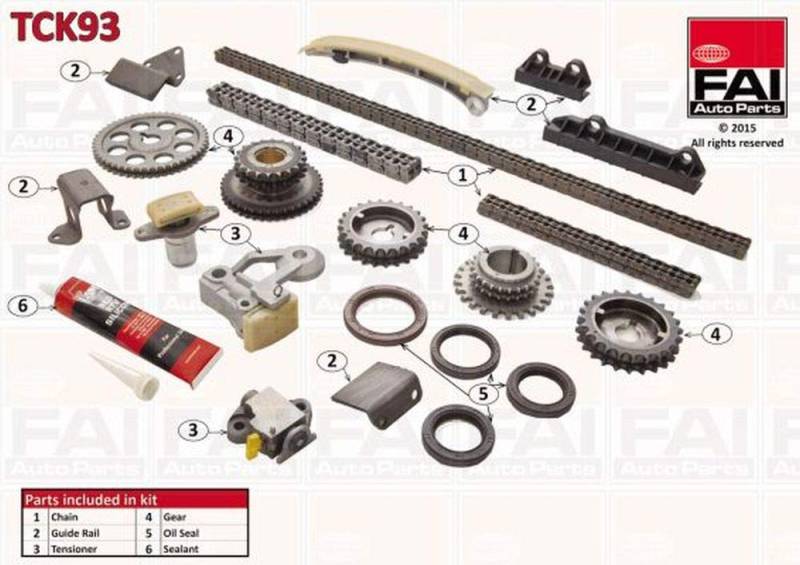 tck93 Fai Steuerkette Kit OE Qualität von FAI Autoparts