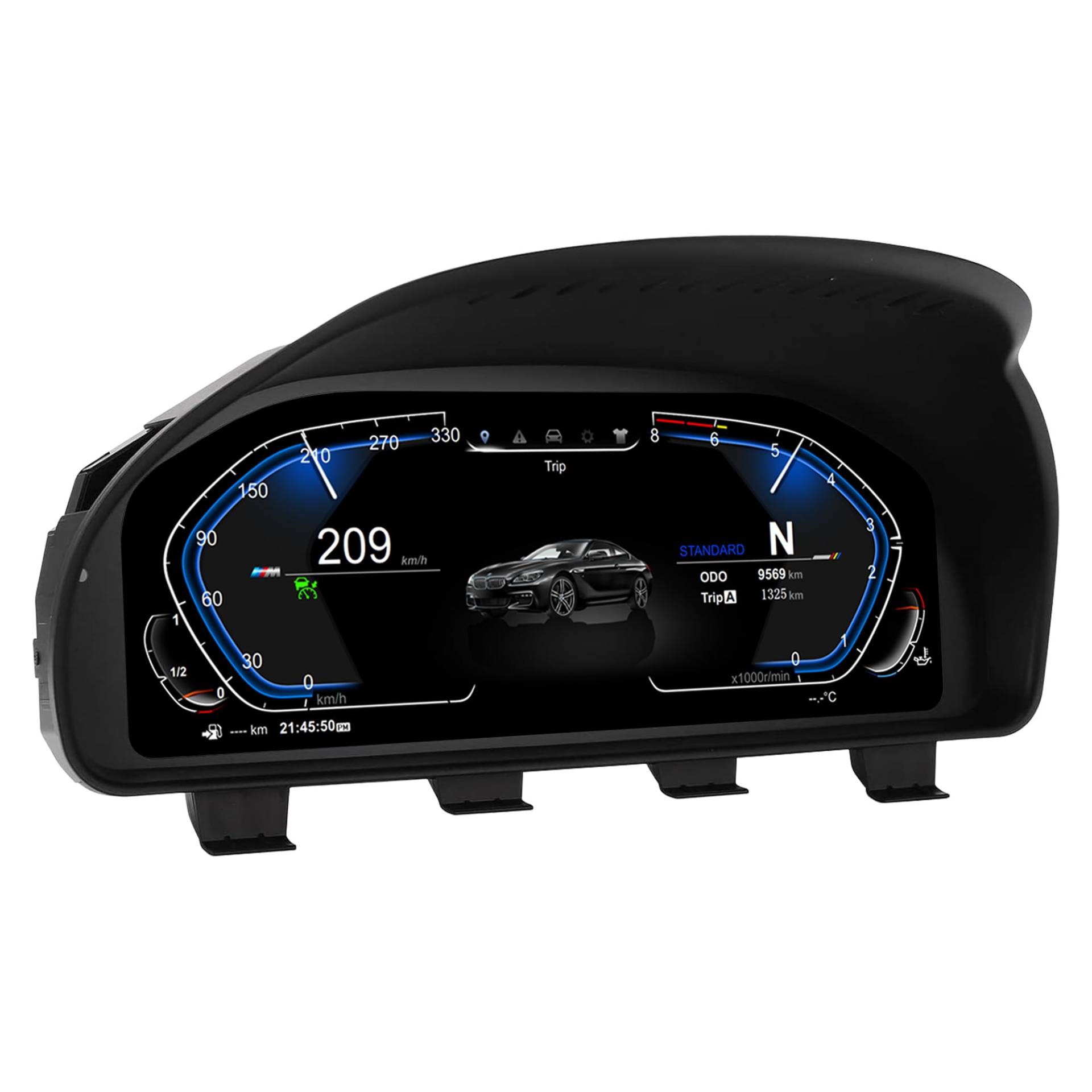 12.3'' Digitales Kombiinstrument für BMW 5/6/7/X3/X4/X5/X6 F01 F07 F10 F15 F16 F18 F25 F26 Tachometer Armaturenbrett von FAJSE